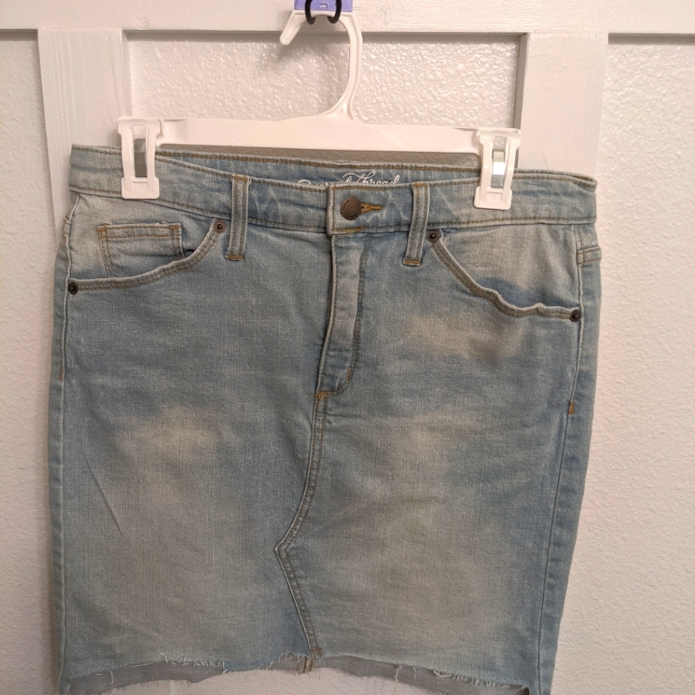 Universal Thread Light Denim Skirt